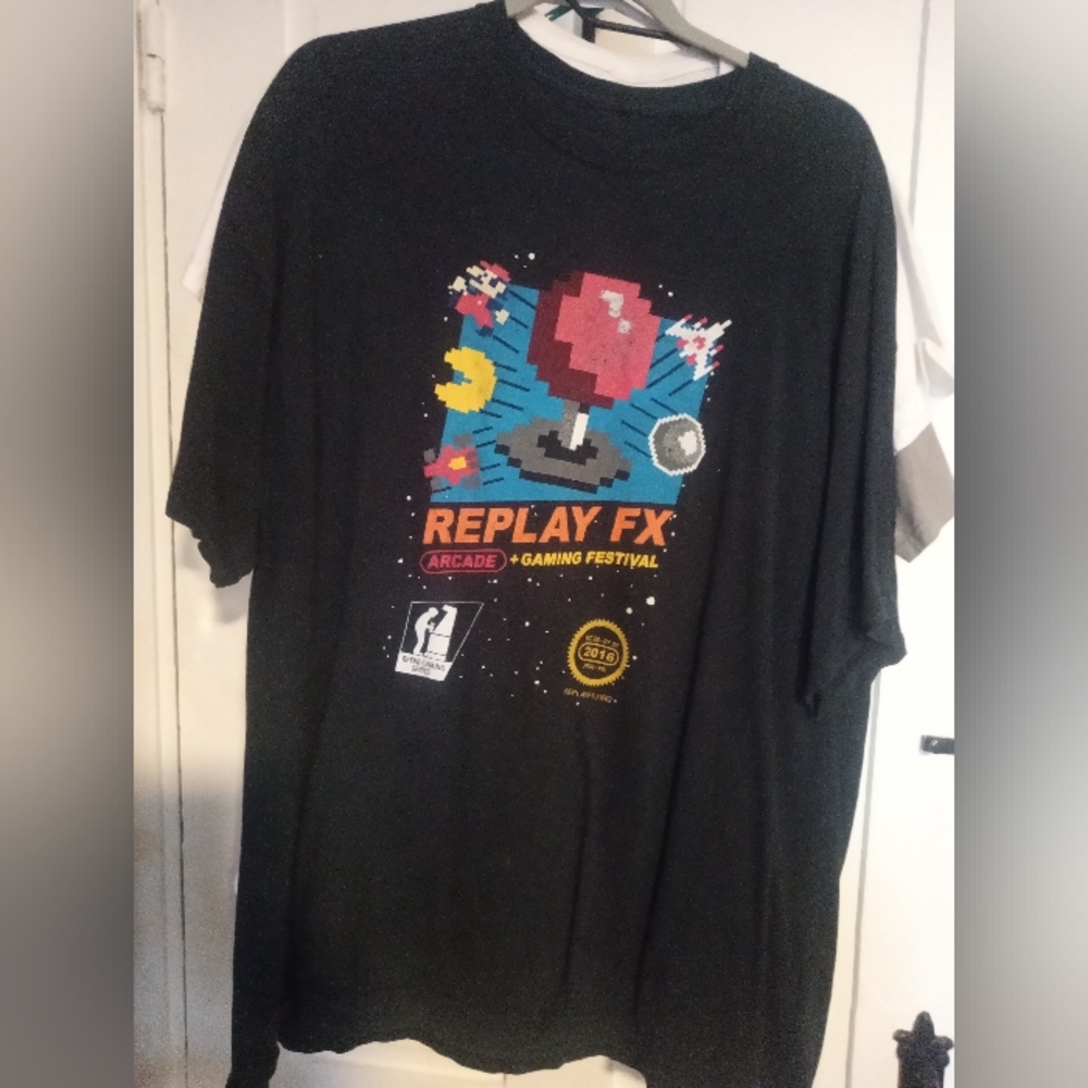 Replay FX Short Sleeve T-shirt Large Black